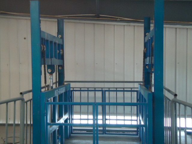 導(dǎo)軌式升降貨梯運(yùn)行速度變慢的原因及解放方法(圖2) \